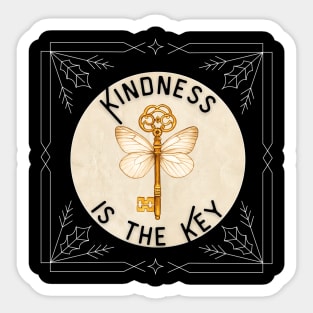 Kindness is the Key Sticker